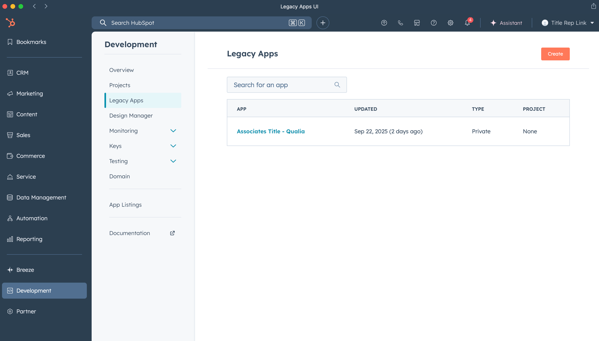 Hubspot Create App Hubspot Create App